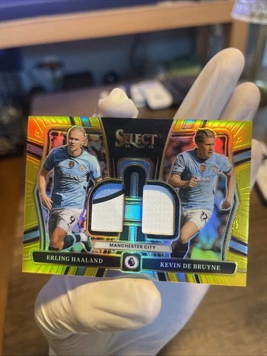 Erling Haaland / Kevin De Bruyne 2024 Panini Select Gold /10