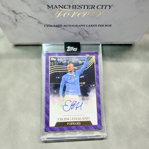 Erling Haaland 2023 Topps Man City Forever /25