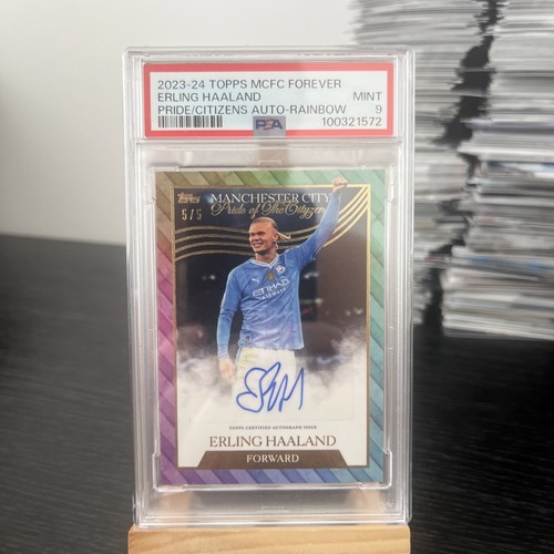 Erling Haaland 2023 Topps Manchester City Forever /10