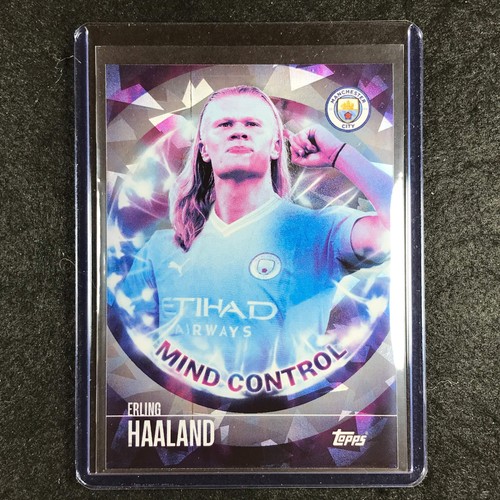 Erling Haaland 2023 Topps Manchester City Icy Foil