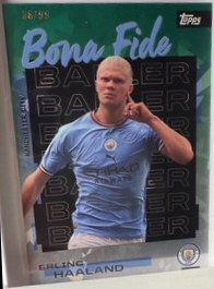 Erling Haaland 2025 Topps Manchester City Team Set /10
