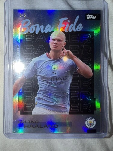Erling Haaland 2025 Topps Manchester City Team Set /5