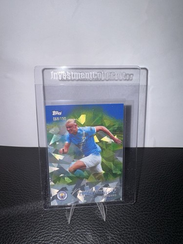 Erling Haaland 2025 Topps Manchester City Teamset Icy Foil 068/150