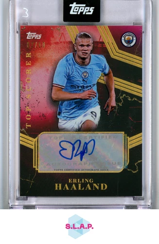 Erling Haaland 2023 Topps Manchester City Treble Winners /10