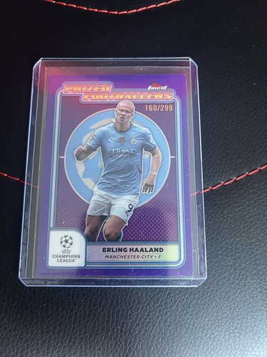 Erling Haaland 2024 Topps Mejores Futbolistas Premiados UEFA Purple /299