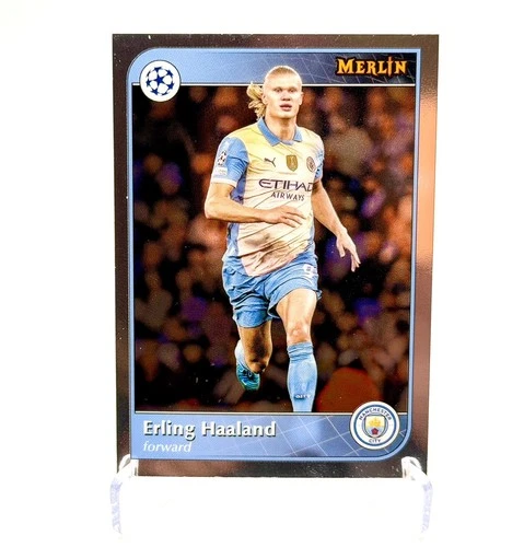 Erling Haaland 2024 Topps Merlin Chrome