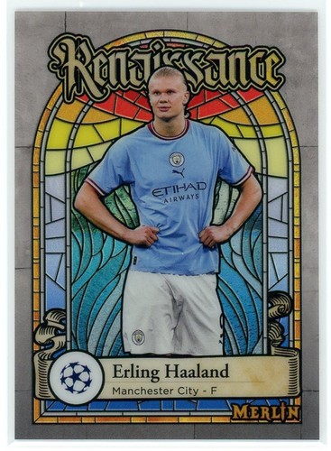 Erling Haaland 2022 Topps Merlin Chrome