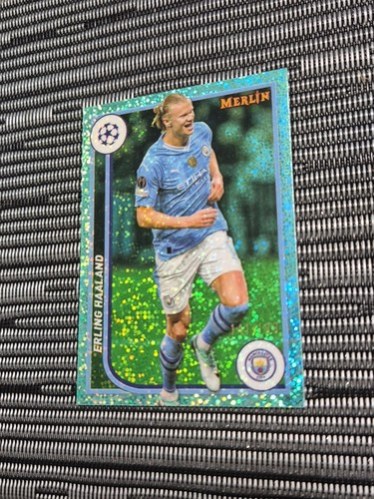 Erling Haaland 2023 Topps Merlin Chrome /199