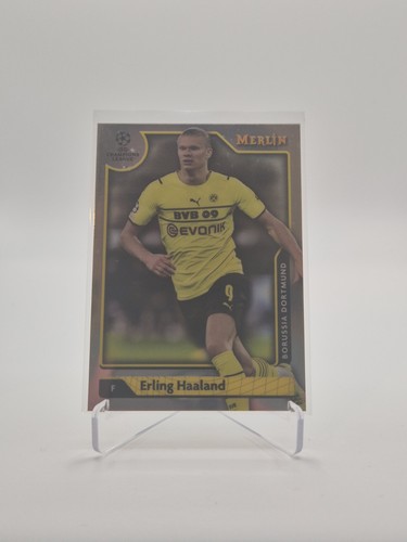 Erling Haaland 2021 Topps Merlin Chrome