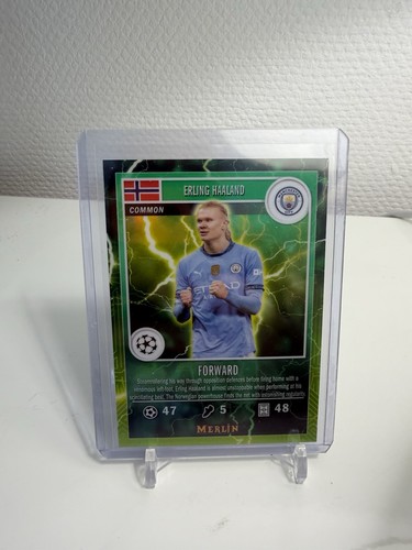 Erling Haaland 2024 Topps Merlin Chrome
