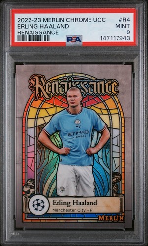 Erling Haaland 2022 Topps Merlin Chrome