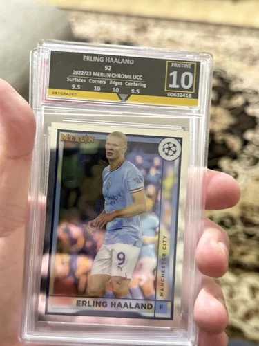 Erling Haaland 2022 Topps Merlin Chrome