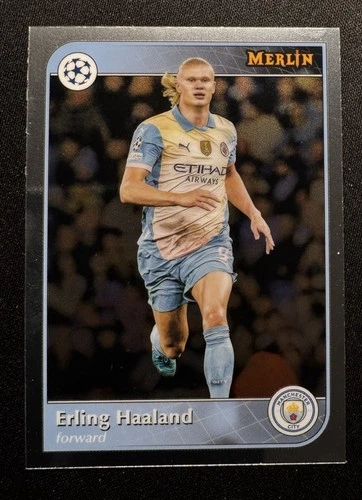 Erling Haaland 2024 Topps Merlin Chrome