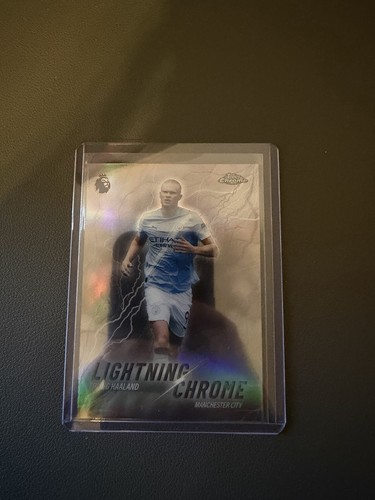 Erling Haaland 2025 Panini Merlin Chrome Lightning /25