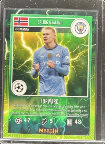 Erling Haaland 2024 Topps Merlin Chrome #MG-27