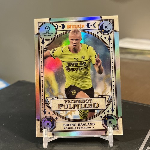 Erling Haaland 2022 Topps Merlin Chrome PF-8