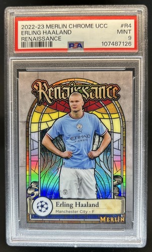 Erling Haaland 2022 Topps Merlin Chrome #R-4
