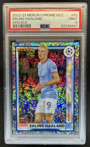 Erling Haaland 2022 Topps Merlin Chrome Refractor /150