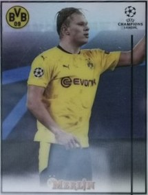 Erling Haaland 2021 Topps Merlin Chrome Refractor