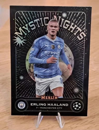Erling Haaland 2023 Panini Merlin Mystic Nights