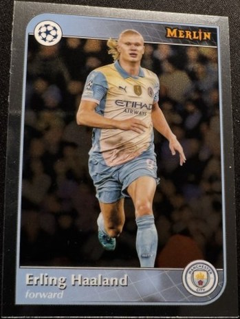 Erling Haaland 2024 Topps Merlin UEFA Club Competitions