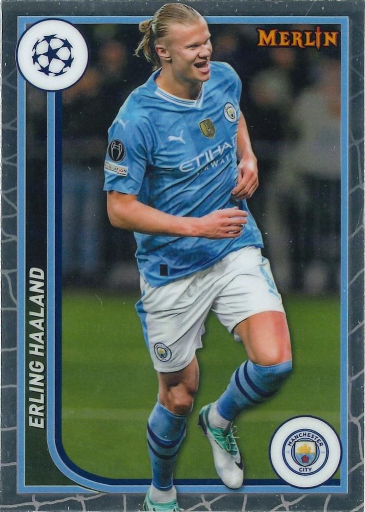 Erling Haaland 2023 Topps Merlin UEFA Club Competitions