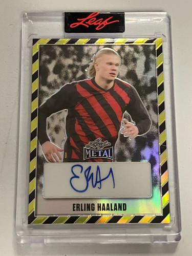 Erling Haaland 2023 Leaf Metal 2/5