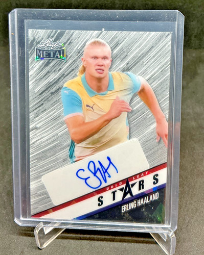 Erling Haaland 2024 Leaf Multi-Sport Holo 1/2