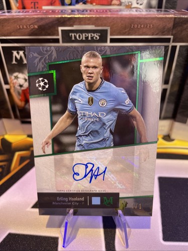 Erling Haaland 2024 Topps Museum 1/1