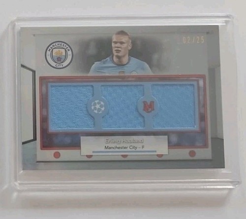 Erling Haaland 2025 Topps Museum /25