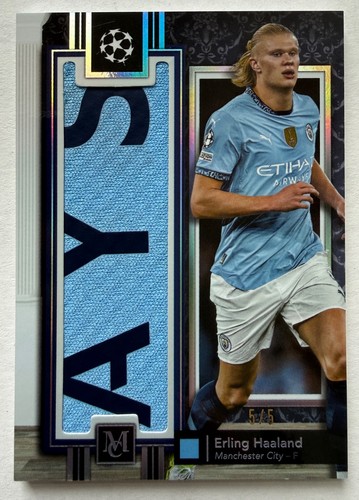 Erling Haaland 2024 Topps Museum /5