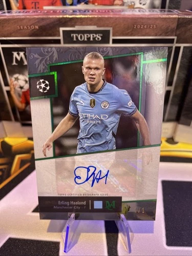 Erling Haaland 2024 Topps Museum Collection 1/1