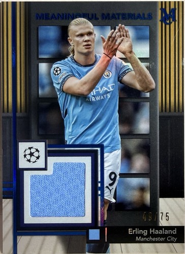 Erling Haaland 2024 Topps Museum Collection /75
