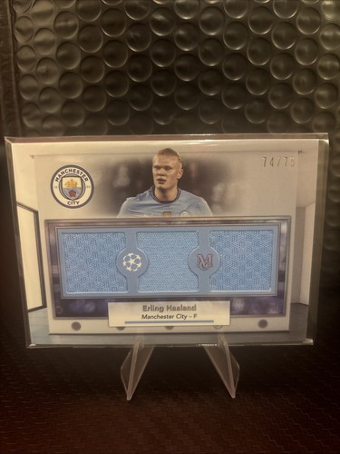 Erling Haaland 2024 Topps Museum Collection /75