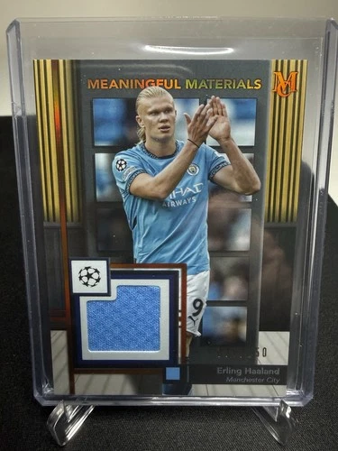 Erling Haaland 2024 Topps Museum Collezione /150