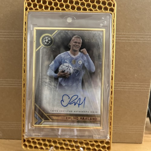 Erling Haaland 2022 Topps Museum Gold /50