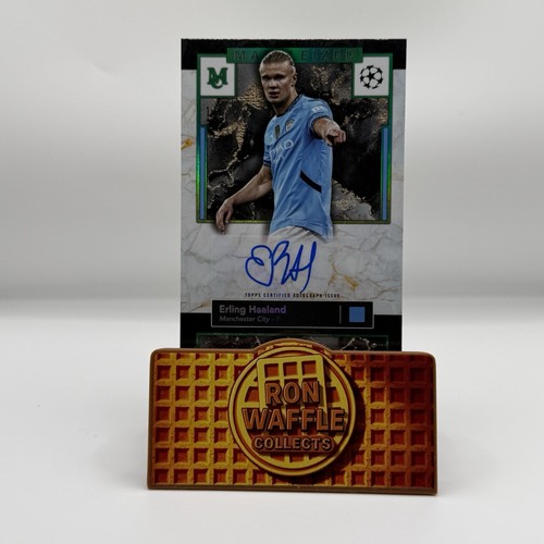 Erling Haaland 2024 Topps Museum Marbleized /10
