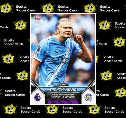 Erling Haaland 2025 Topps NOW #176