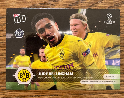 Erling Haaland 2020 Topps Now Champions League /065