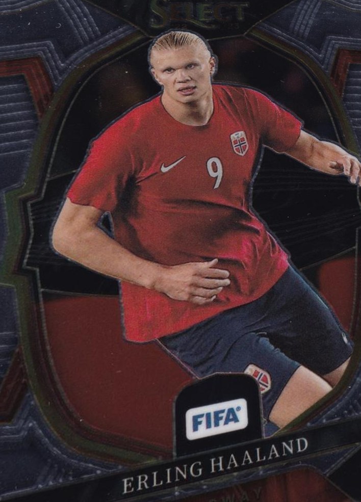 Erling Haaland 2022 Panini Select FIFA