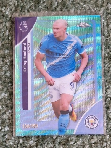 Erling Haaland 2025 Topps Premier League Aqua /499