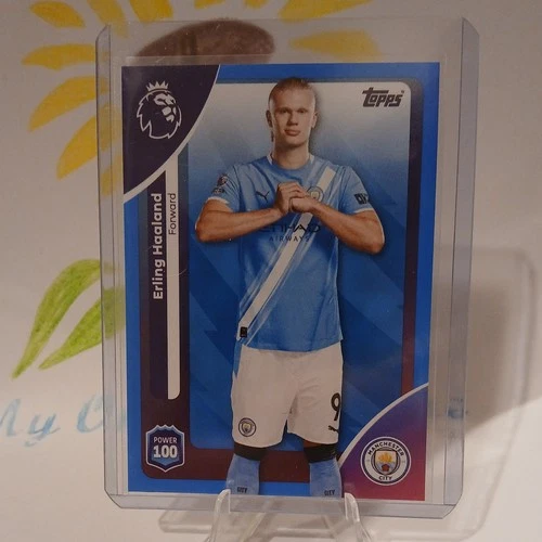 Erling Haaland 2025 Topps Premier League Blue