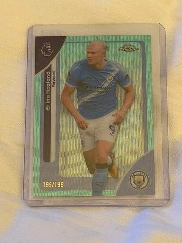 Erling Haaland 2026 Topps Premier League Chrome 199/199