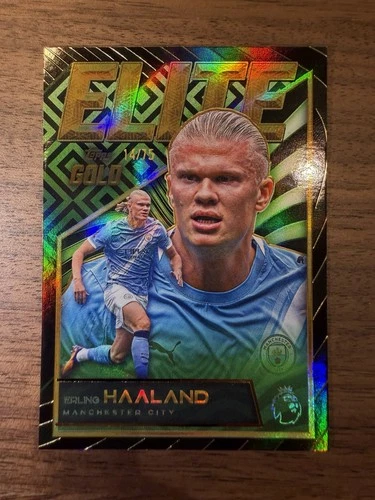 Erling Haaland 2025 Topps Premier League Gold Gold /75