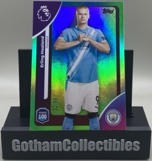 Erling Haaland 2025 Topps Premier League Green /99
