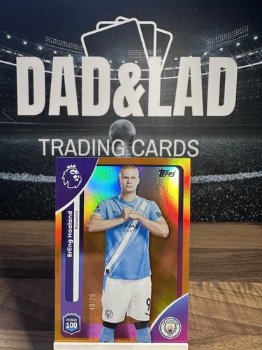 Erling Haaland 2026 Topps Premier League Orange /25