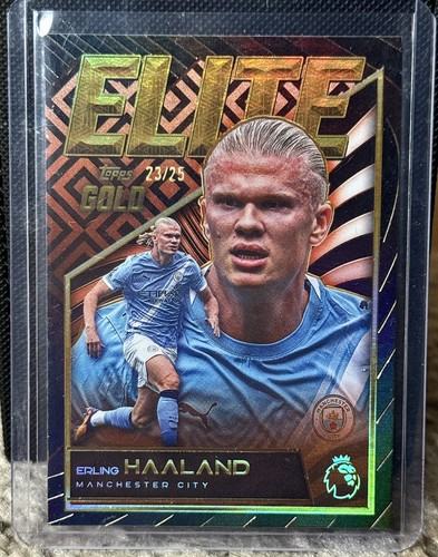 Erling Haaland 2023 Topps Premier League Oro /25