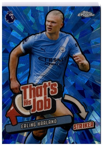 Erling Haaland 2025 Topps Premier League Sapphire