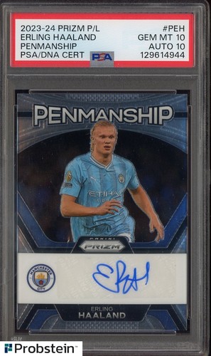 Erling Haaland 2023 Panini Prizm