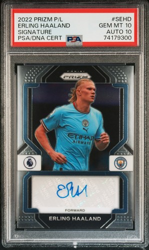 Erling Haaland 2022 Panini Prizm